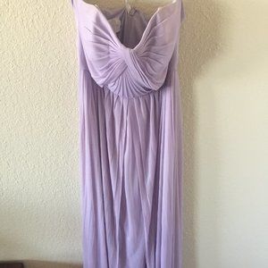 Lilac David's Bridal Bridesmaid Dress